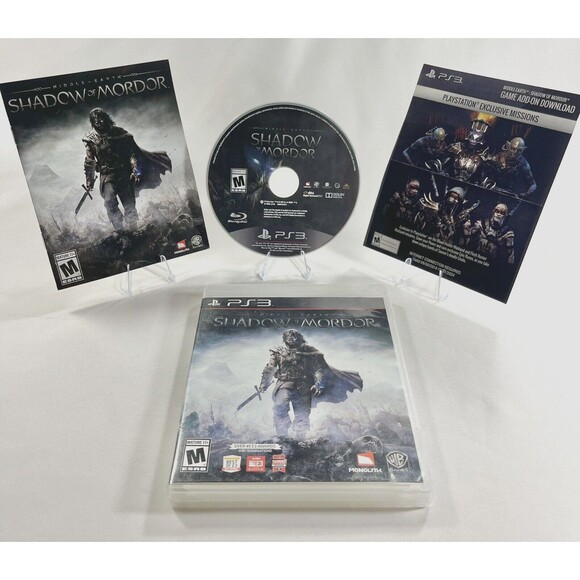 Middle Earth : Shadow of Mordor PlayStation 3 Complete with Manual Tested - Picture 4 of 10